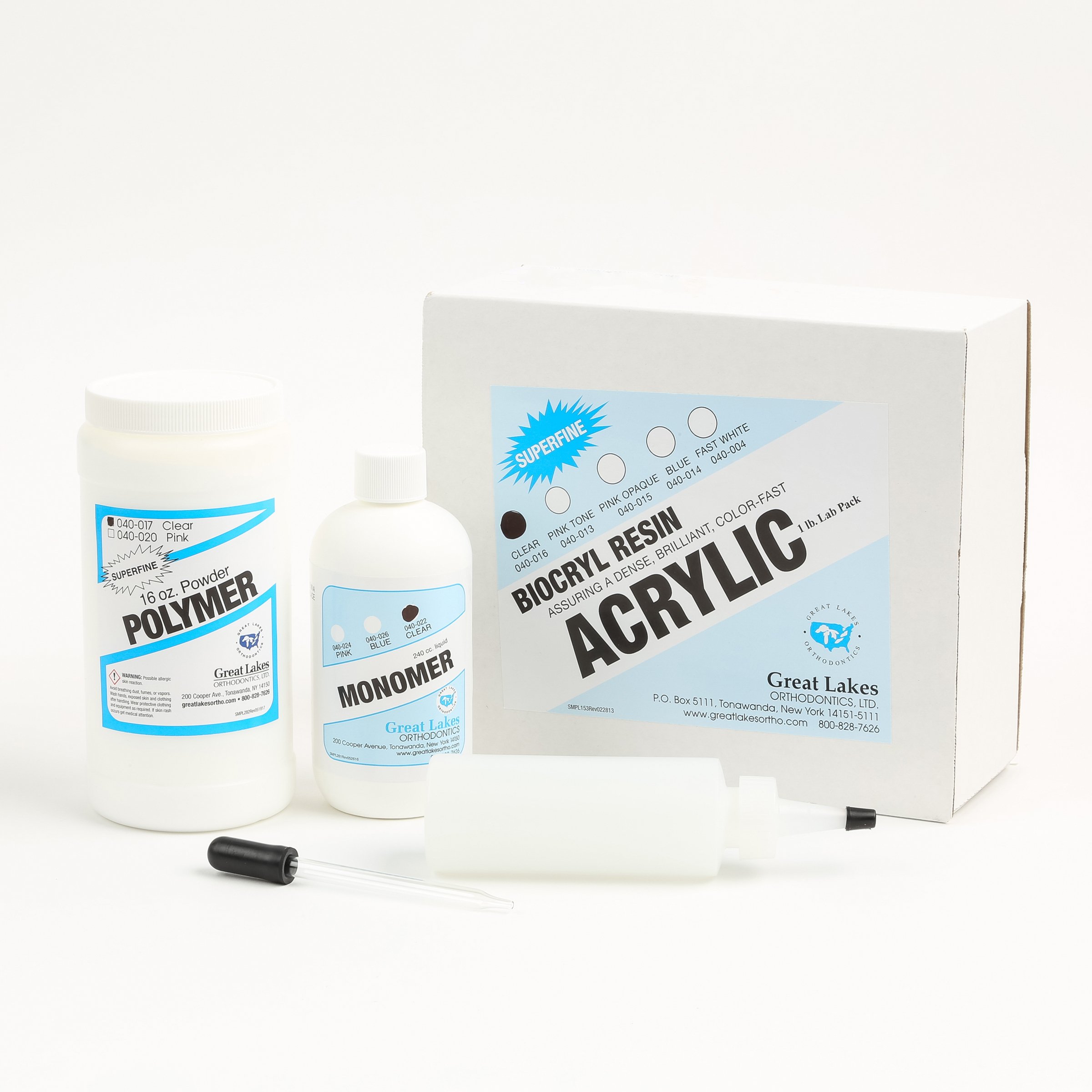 Ortho Acrylic Resin Kits