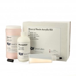 Biocryl Inj Biocryl Resin Acrylic Kit - Pink Opaque (1lb) :: Great Lakes Dental ...