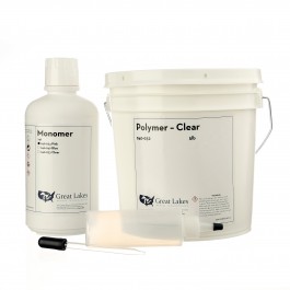 Biocryl Resin Acrylic Kit - Pink (Clear) (5lb) :: Great Lakes Dental ...