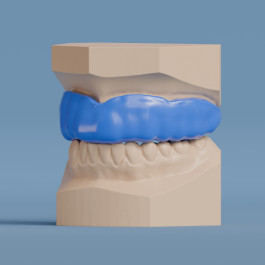 Single Tooth Protector Medium Weight Single Arch Mouthguard (3-4mm) :: Great Lakes Dental ...