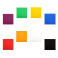 Assorted Mouthguard Material 3mm/125mm - Square (10/pkg)