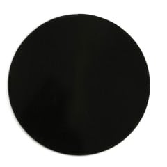 Black Bioplast® Material 3mm/125mm - Round (10/pkg)