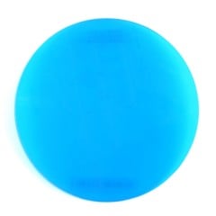 Blue Transparent Bioplast® Material 3mm/125mm - Round (10/pkg)