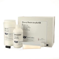 Biocryl Resin Acrylic Kit - Clear (1lb)