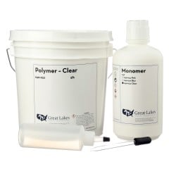 Biocryl Resin Acrylic Kit - Clear (5lb)