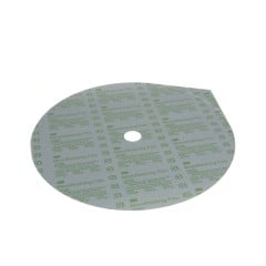 Coated Abrasive 400 Grit Grinding Disc - 12" Diameter (7/pkg)