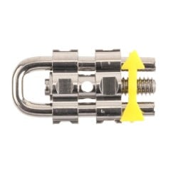 Leone Micro Sectional Screw with Straight U-Shaped Guide Pin