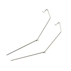 Cuspid/Sliding Arch Long J-Hooks for NOLA Headcaps - 10mm (5 pair/pkg)
