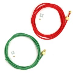 Red and Green Hoses 