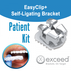 exceed® EasyClip+ Self-Ligating Bracket Patient Kit