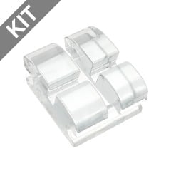 BioTru® Sapphire .022 - Roth Kit (20 Brackets/kit)
