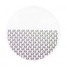 Skulls Patterned Clear Retainer Material 0.040" (1mm)/125mm - Round (6/pkg)