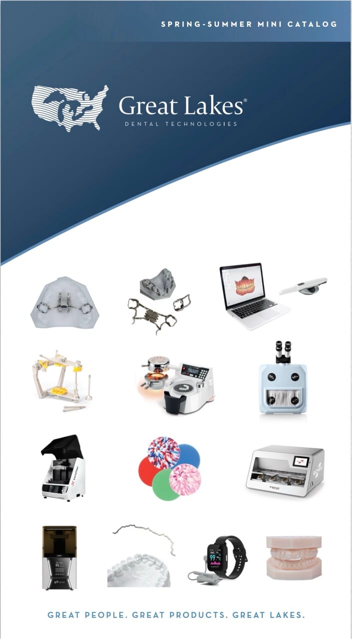 Check out the Spring-Summer Mini Catalog from Great Lakes Dental Technologies!