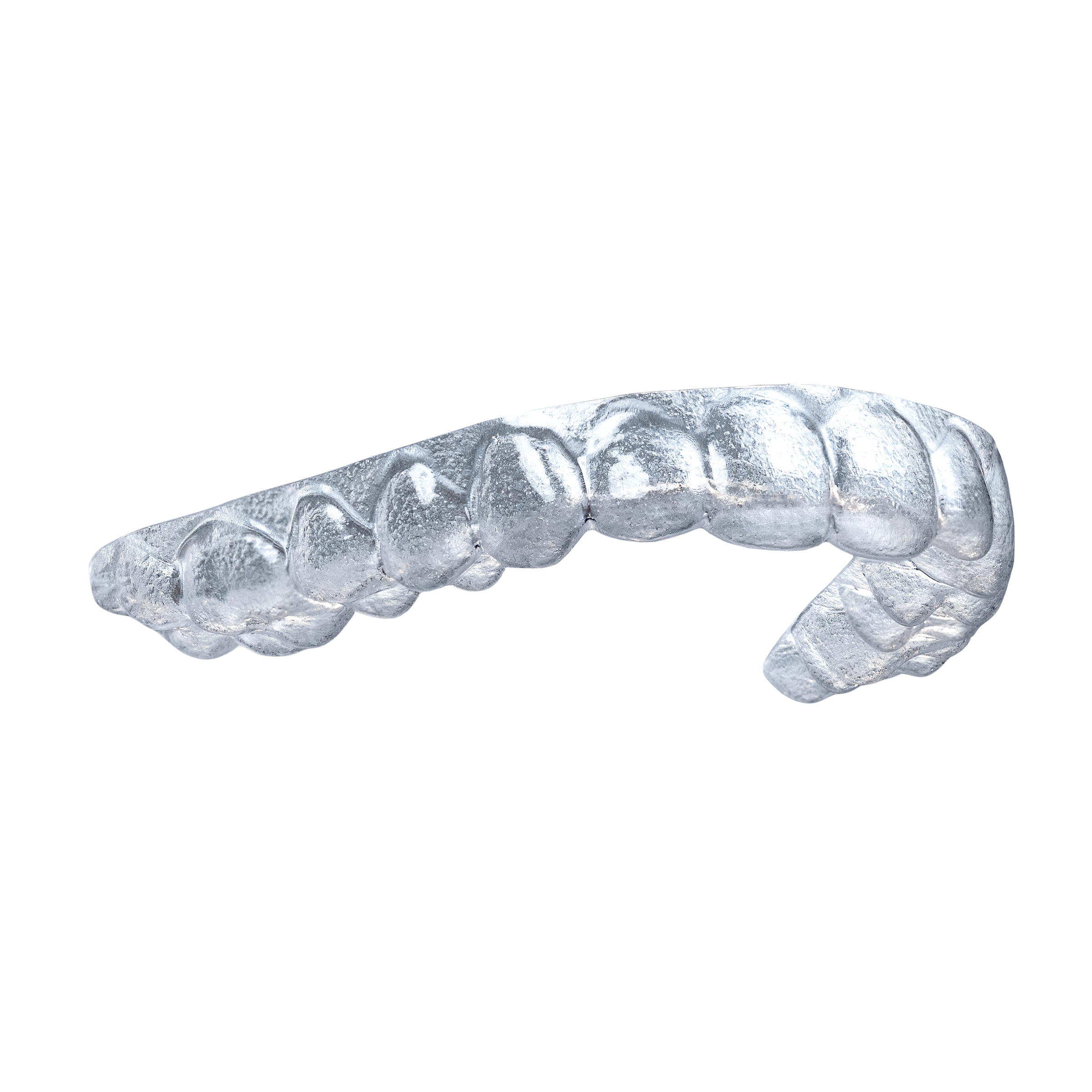 Invisacryl T™ material formed into appliance for upper arch