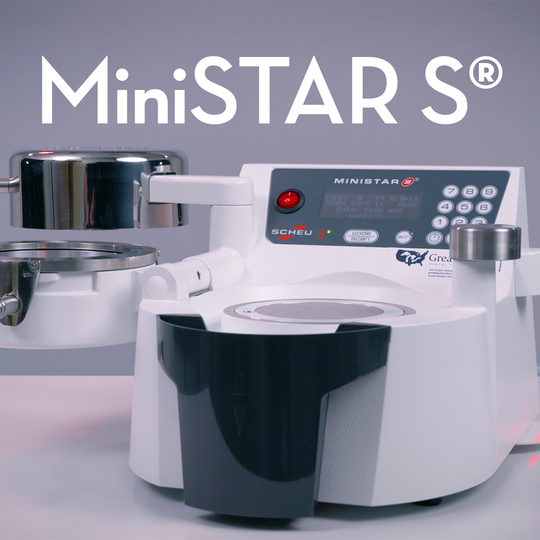 MiniSTAR S® with Scan Technology on light gray background