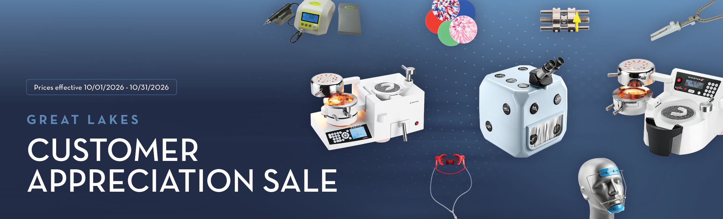 Great Lakes Customer Appreciation Sale is live this October only! 